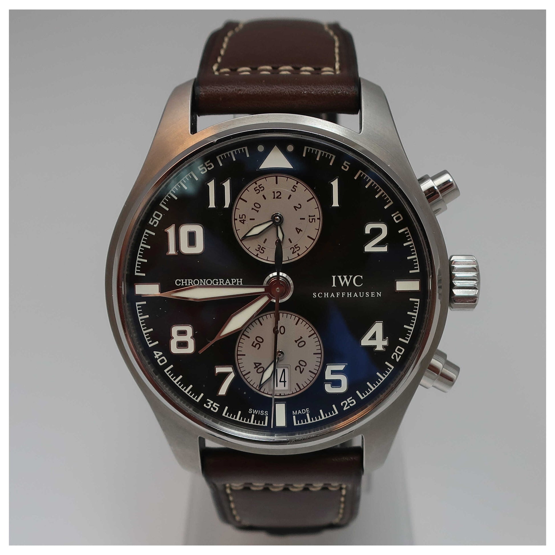 Front view of IWC Men's Automatic Watch IW387806-SD