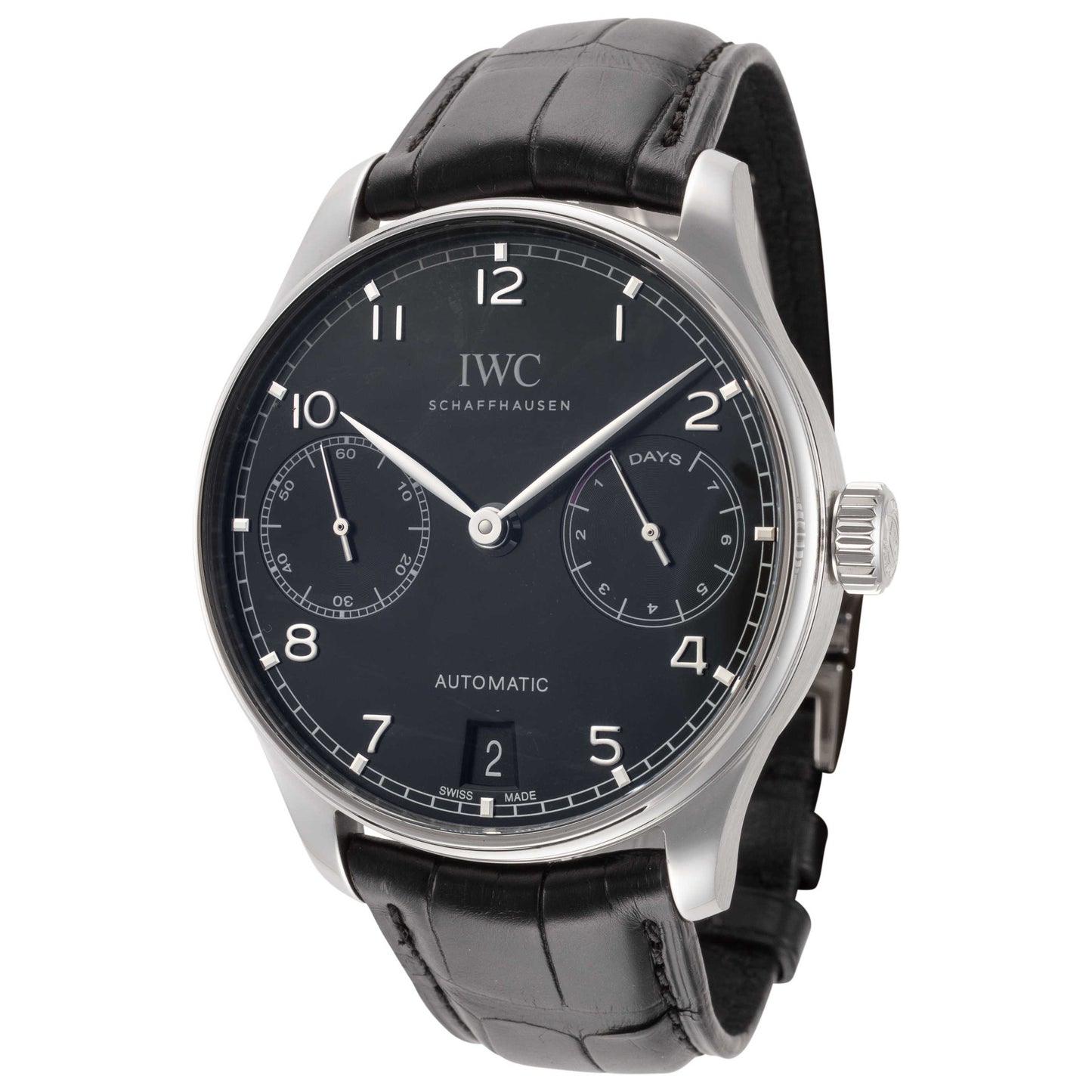 Front view of IWC Portugieser Men's Automatic Watch IW500703-SD