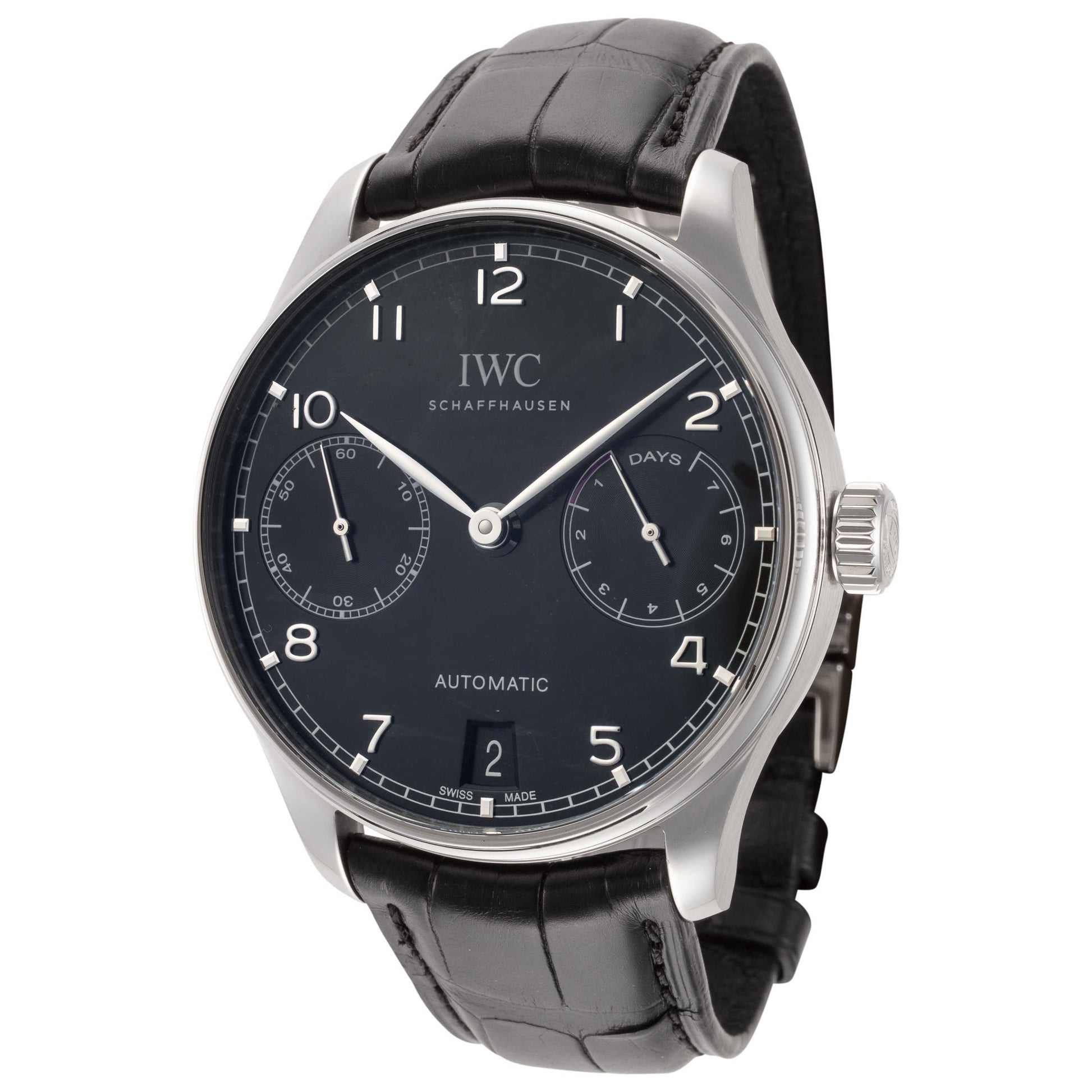Front view of IWC Portugieser Men's Automatic Watch IW500703-SD