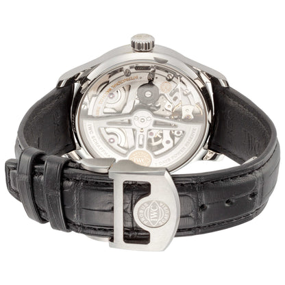 Back view of IWC Portugieser Men's Automatic Watch IW500703