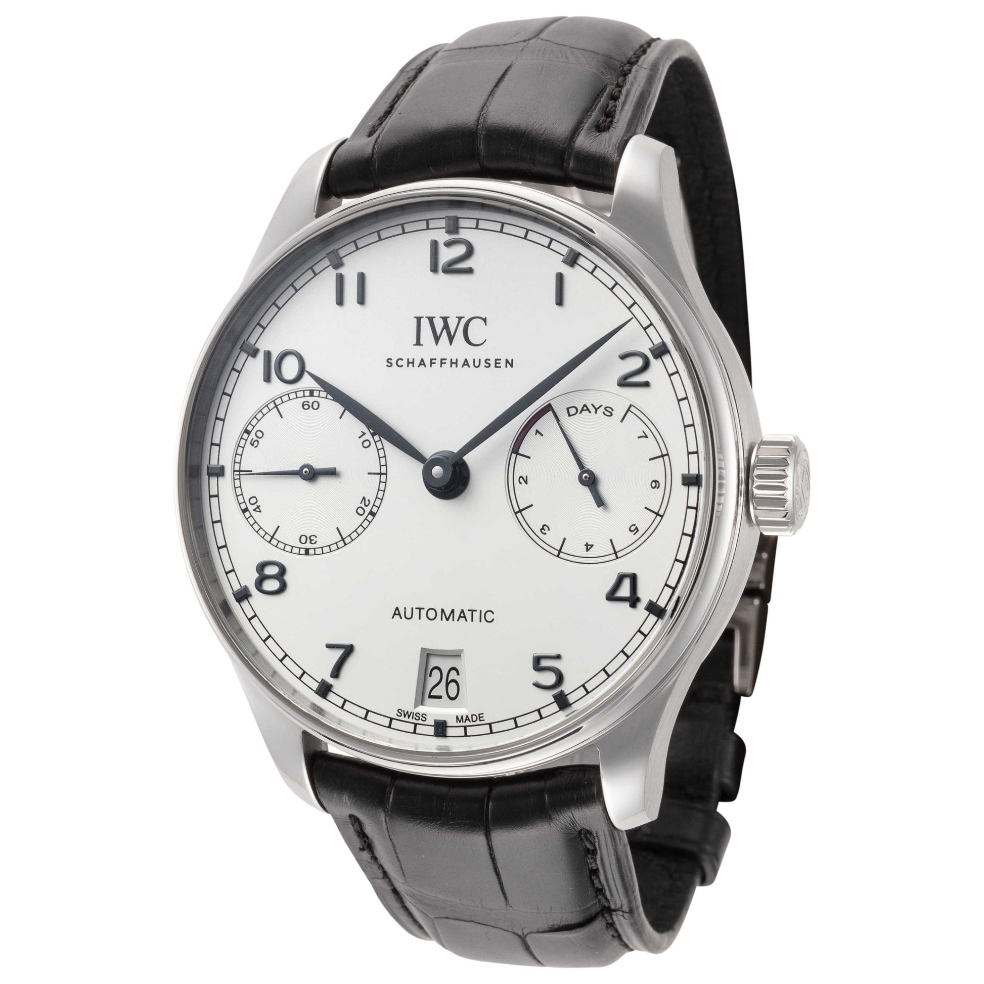 Front view of IWC Portugieser Men's Automatic Watch IW500705-SD