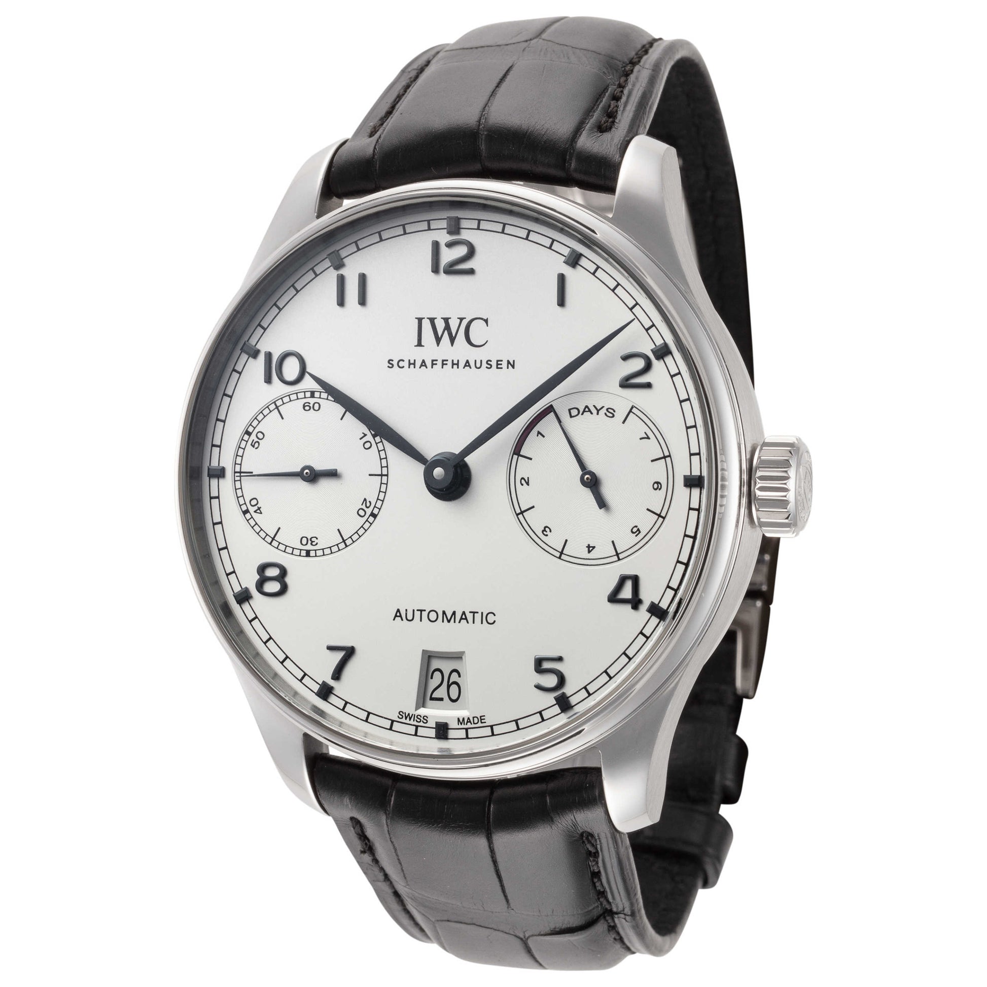 Front view of IWC Portugieser Men's Automatic Watch IW500705
