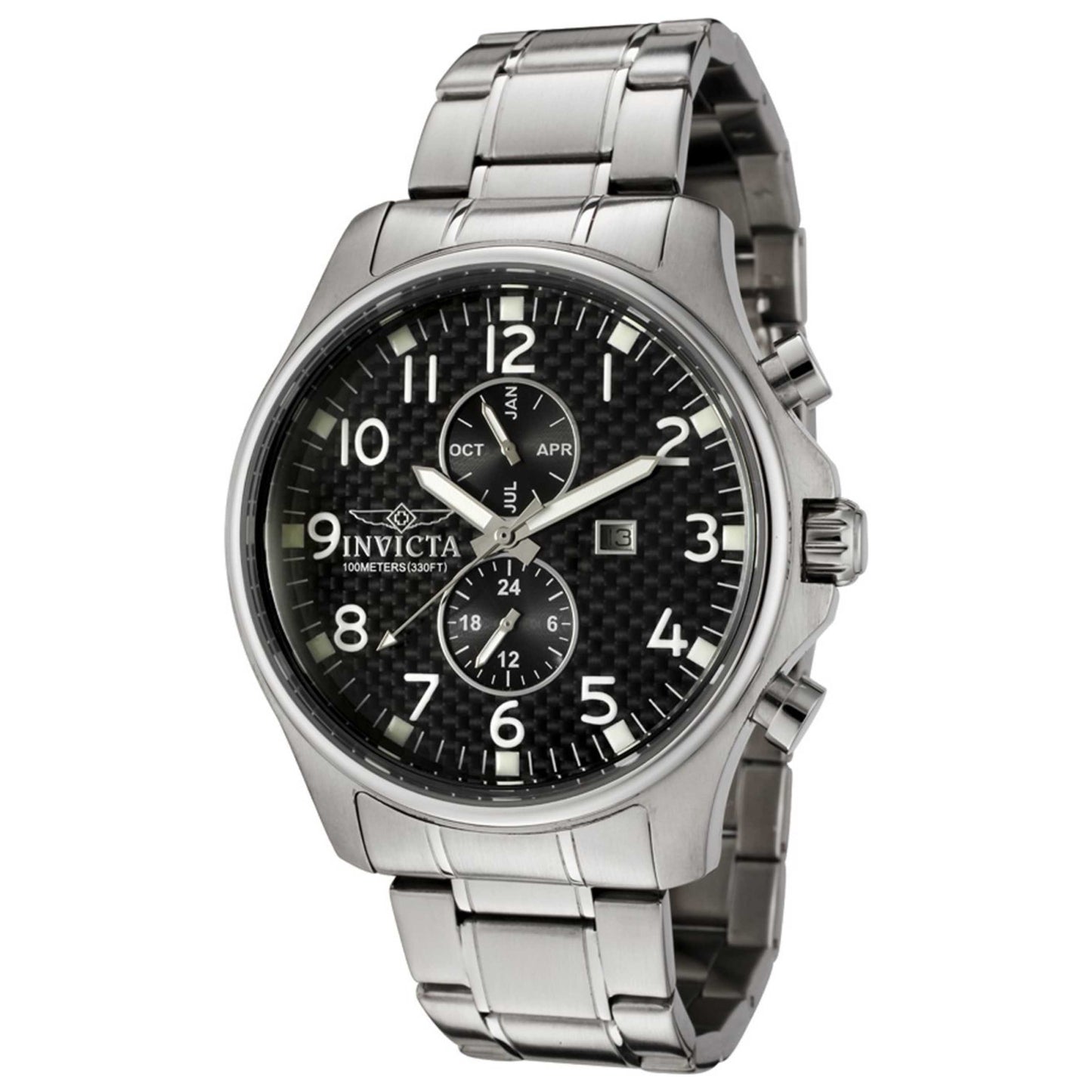 Front view of Invicta Men's Quartz Watch Invicta-0379