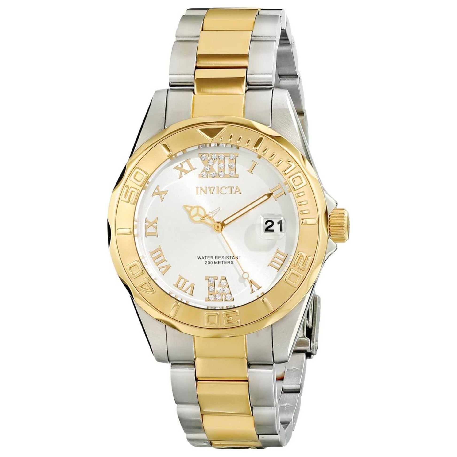 Front view of Invicta Pro Diver Women's Quartz Watch Invicta 12852