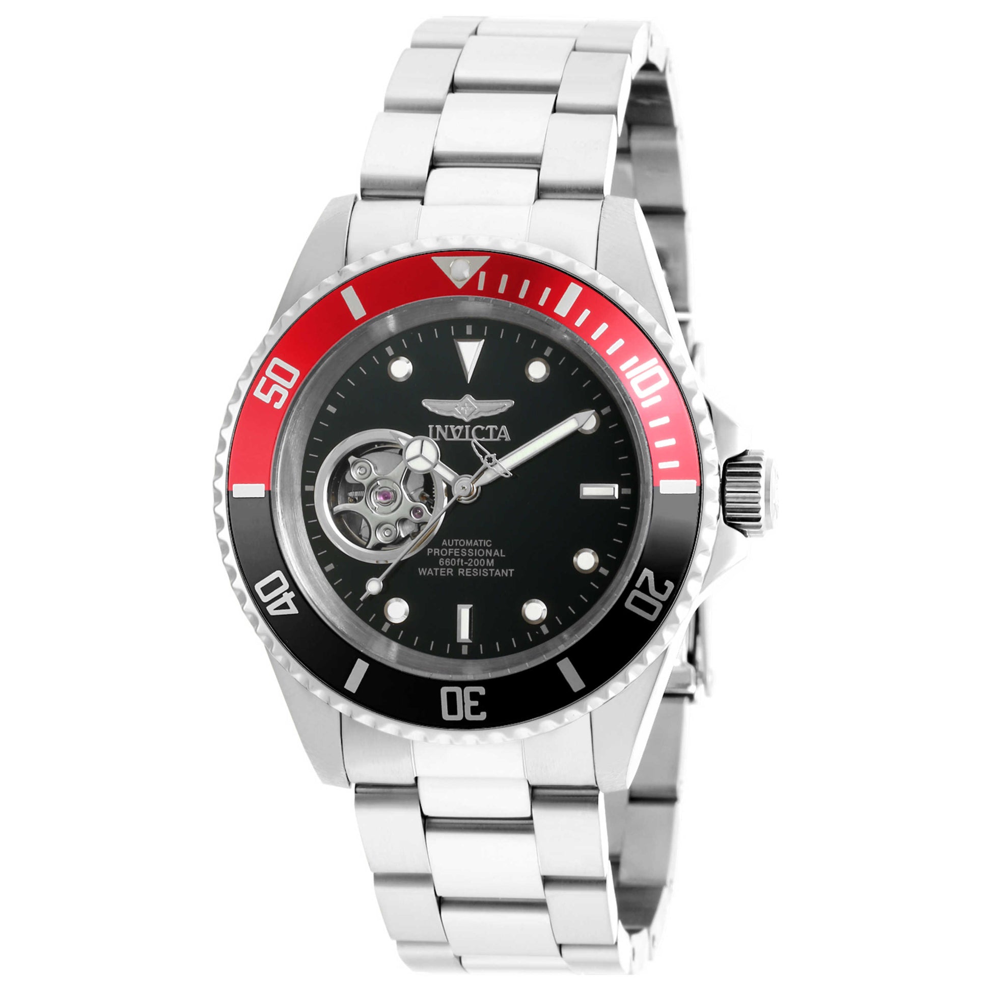 Front view of Invicta Pro Diver Men's Automatic Watch Invicta 20435