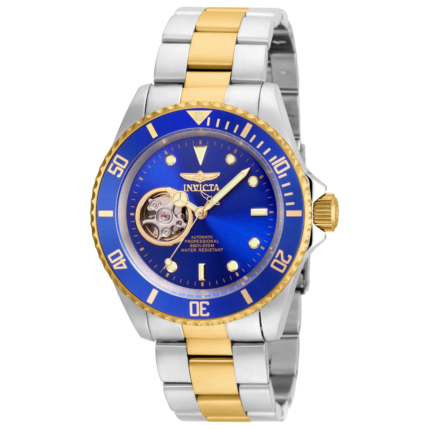 Front view of Invicta Pro Diver Men's Automatic Watch Invicta 21719