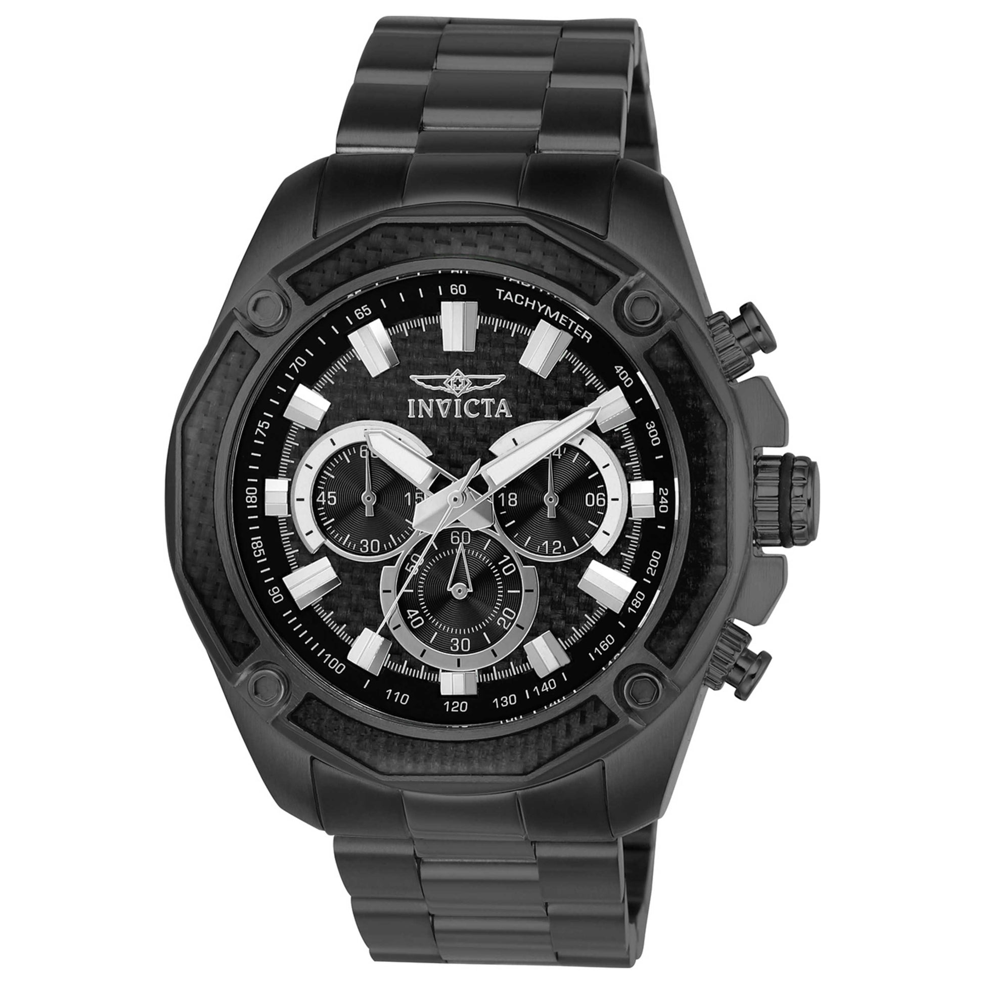 Front view of Invicta Aviator Men's Quartz Watch Invicta 22807