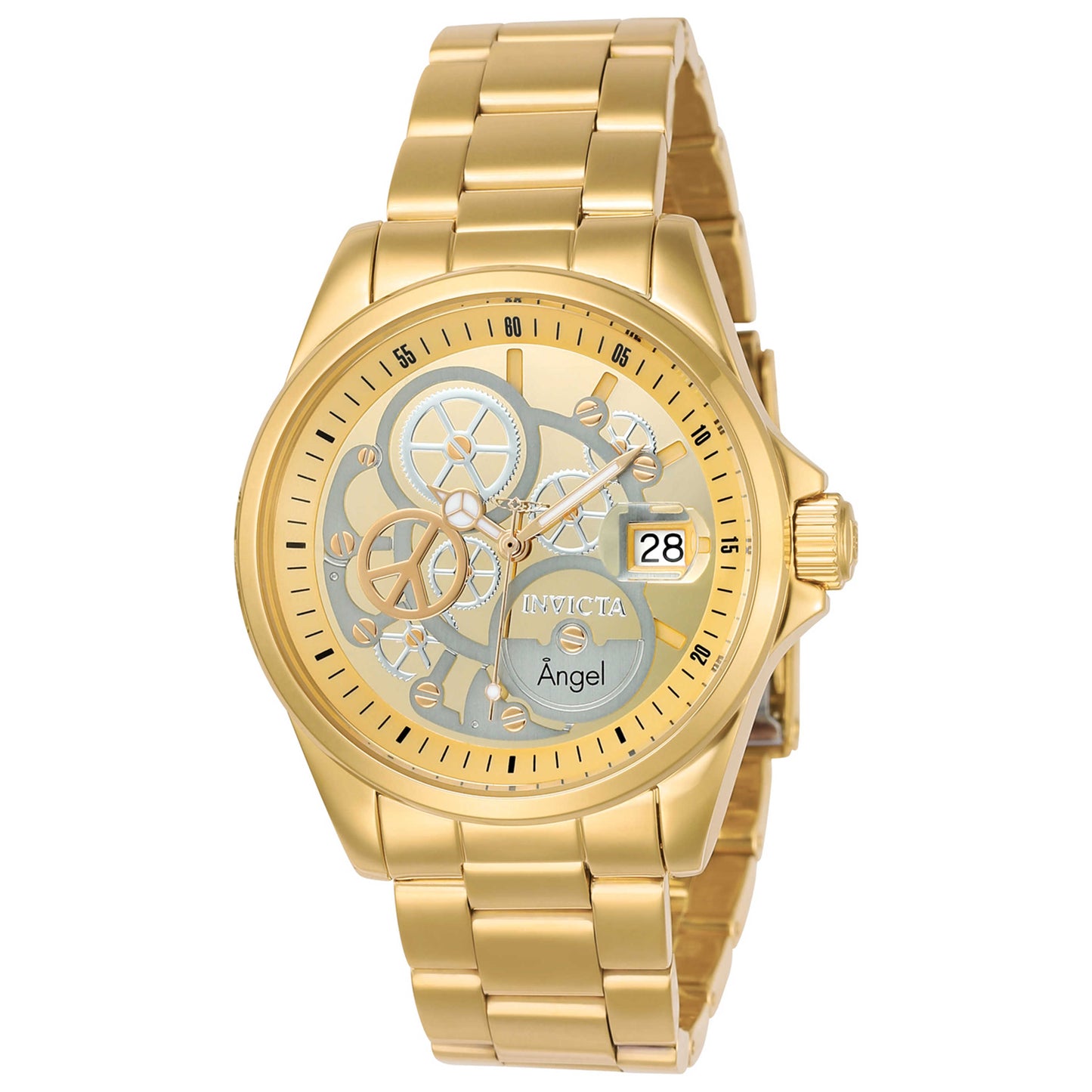 Front view of Invicta Angel Women's Automatic Watch Invicta 23568
