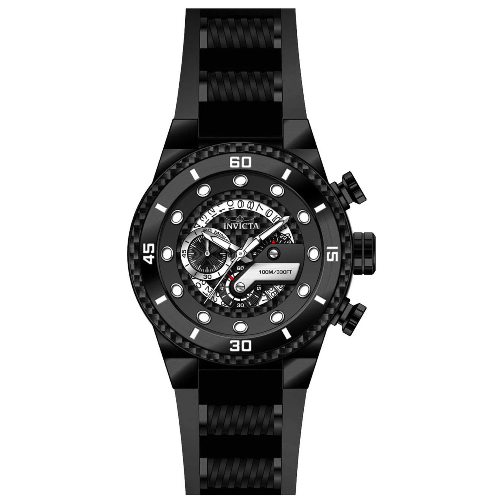 Front view of Invicta S1 Rally Men's Automatic Watch Invicta 24228