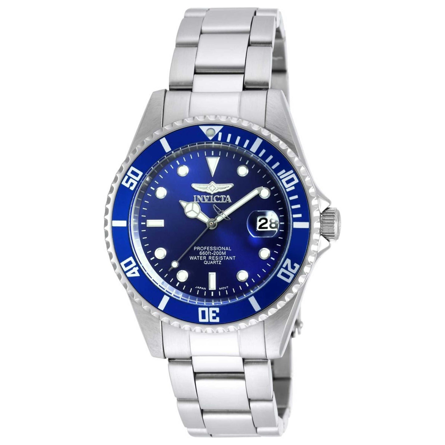 Front view of Invicta Pro Diver Men's Quartz Watch Invicta 9204OB