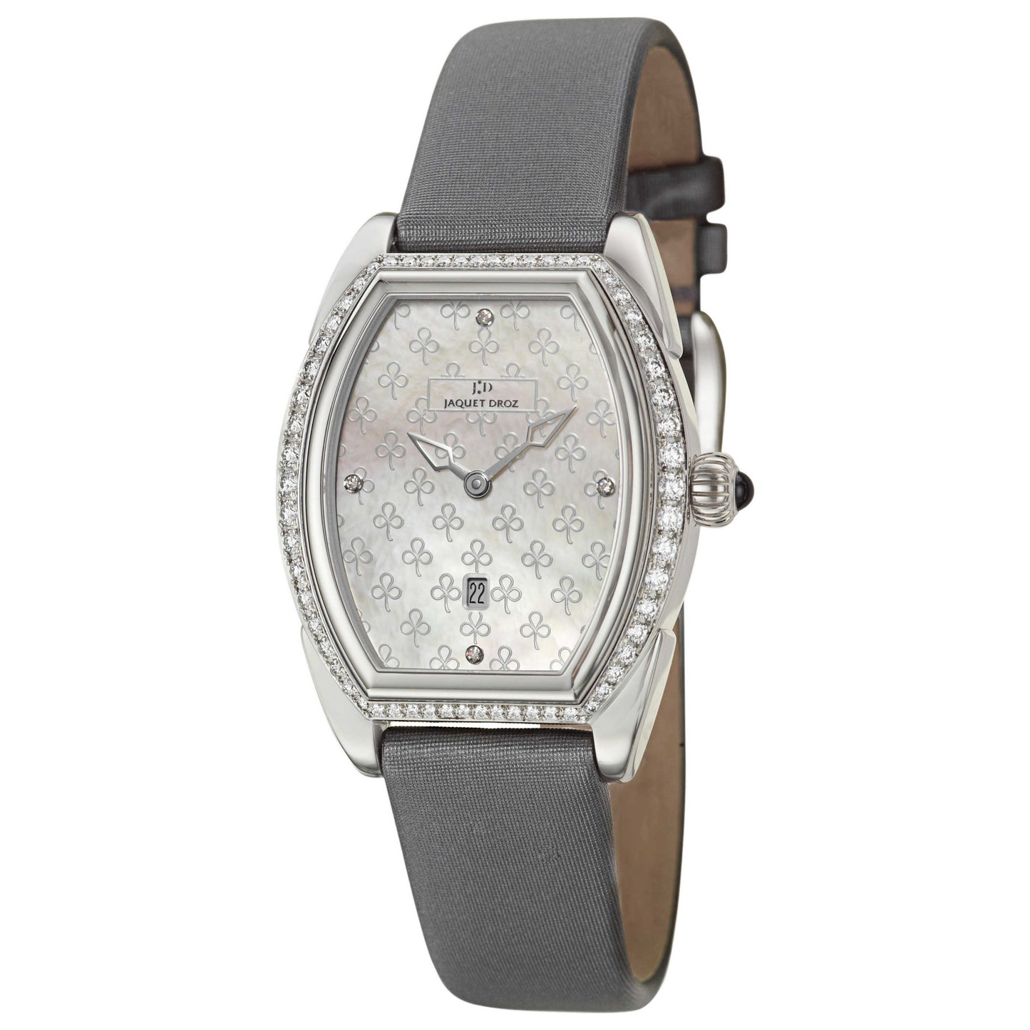 Front view of Jaquet Droz Tonneau Women's Automatic Watch J001010205