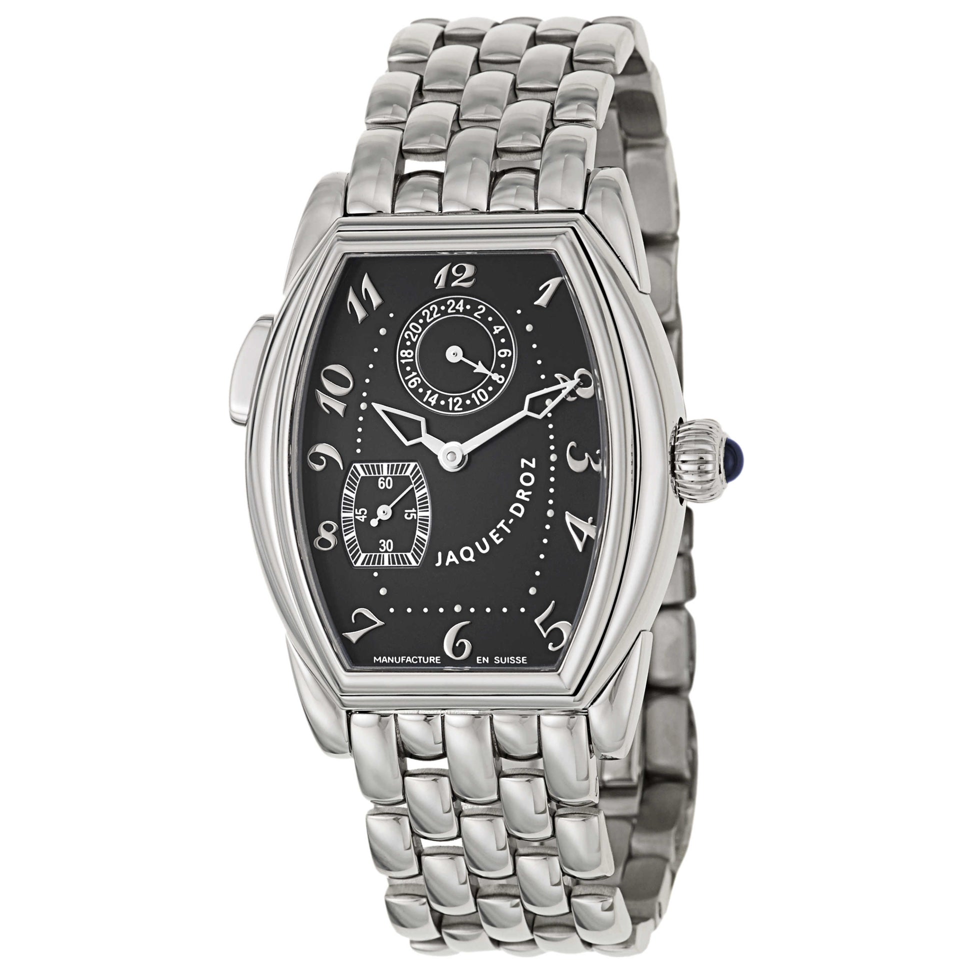 Front view of Jaquet Droz Tonneau Men's Manual-Wind Watch J001120001