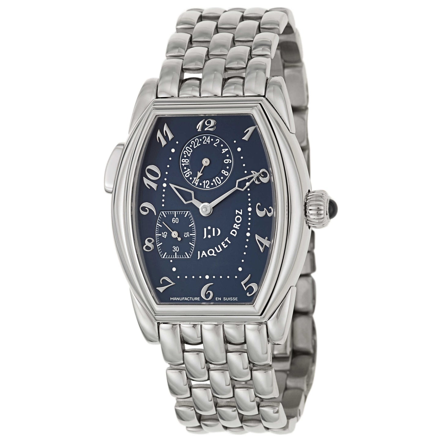 Front view of Jaquet Droz Tonneau Men's Manual-Wind Watch J001120003