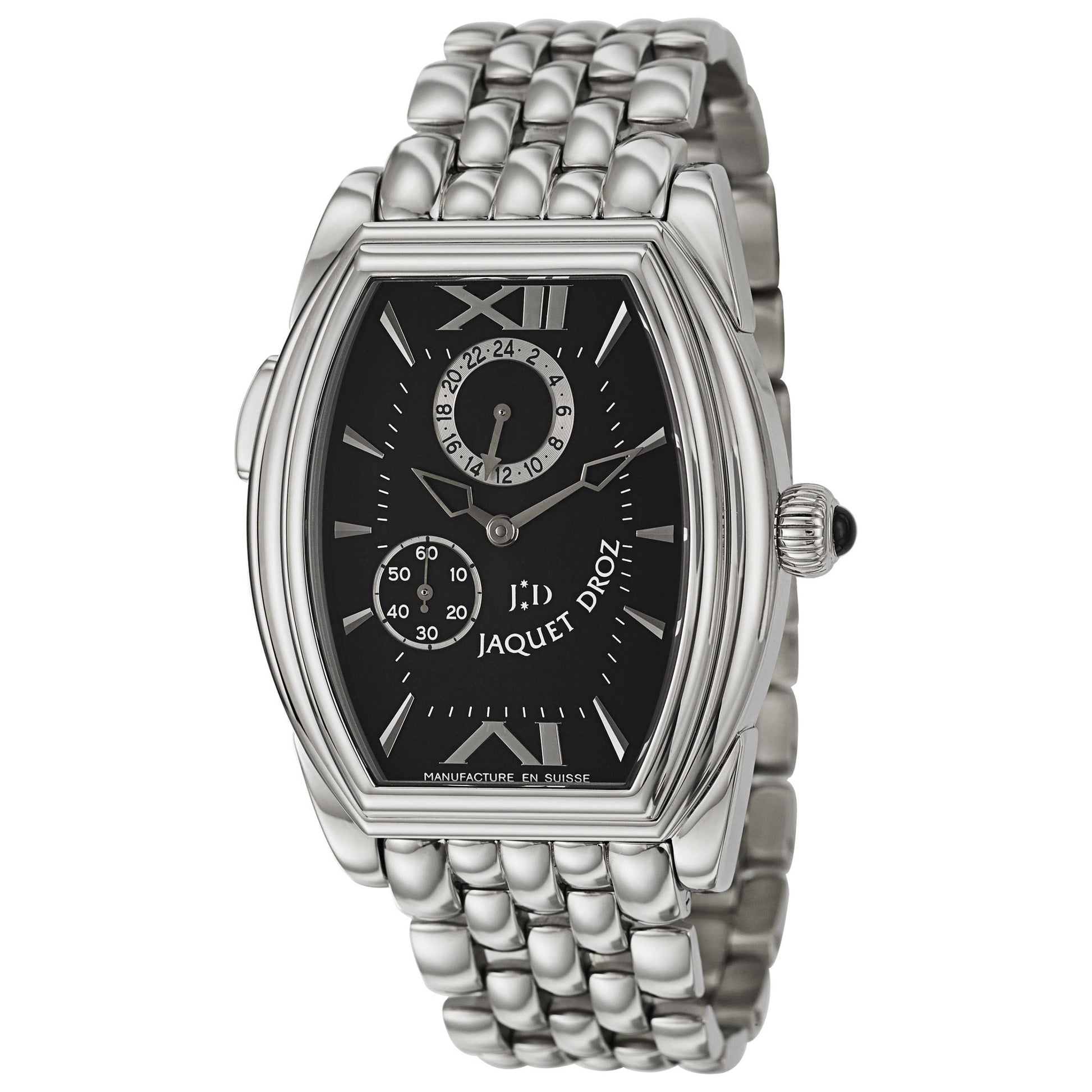 Front view of Jaquet Droz Tonneau Men's Manual-Wind Watch J001130001
