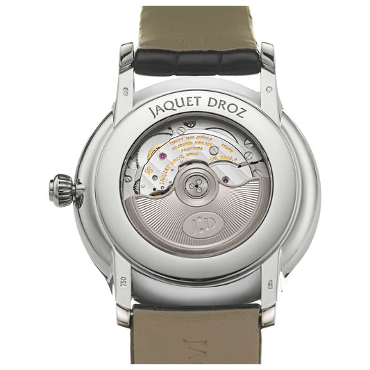 Back view of Jaquet Droz Legend Geneva Men's Automatic Watch J003034204