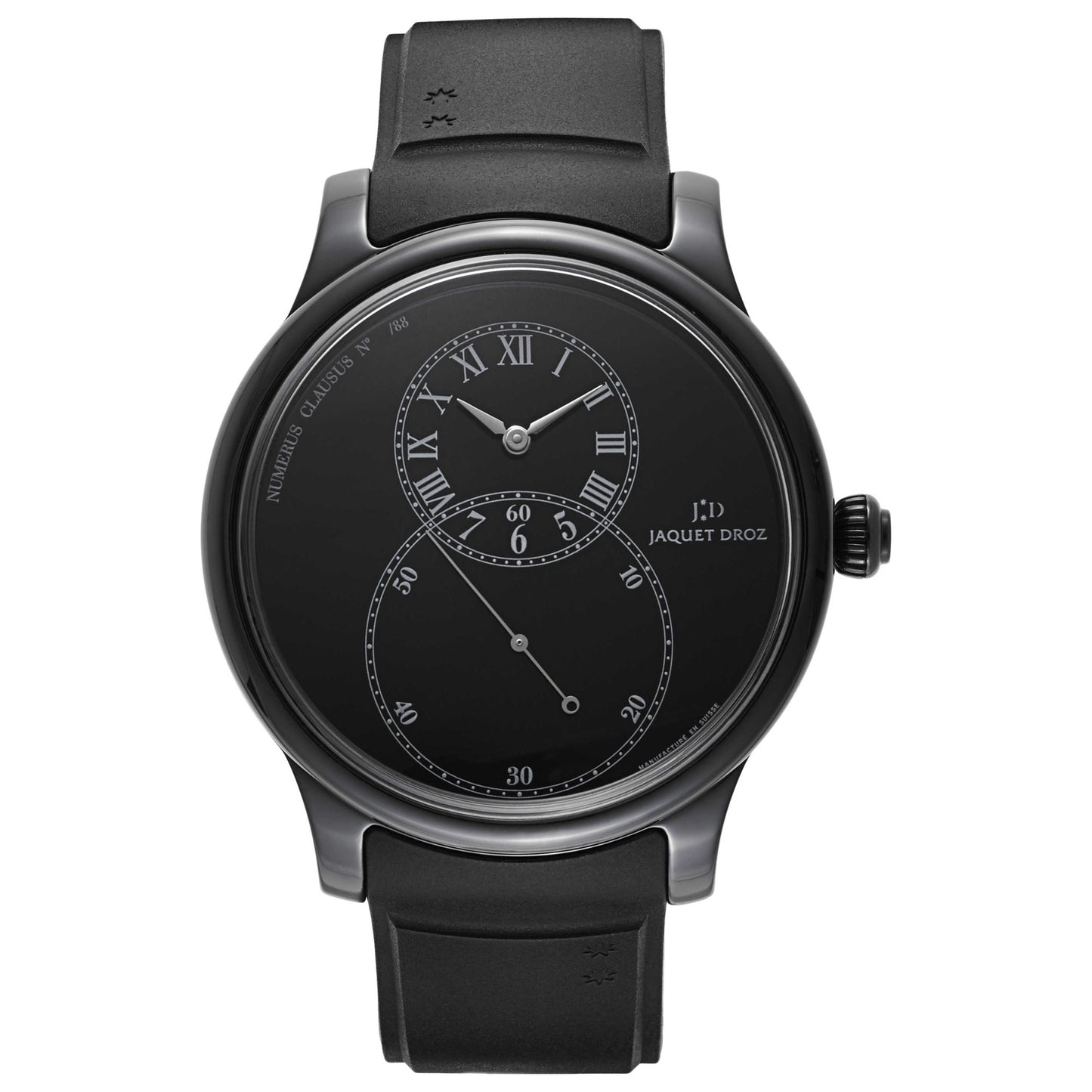 Front view of Jaquet Droz Grande Seconde Men's Automatic Watch J003035201