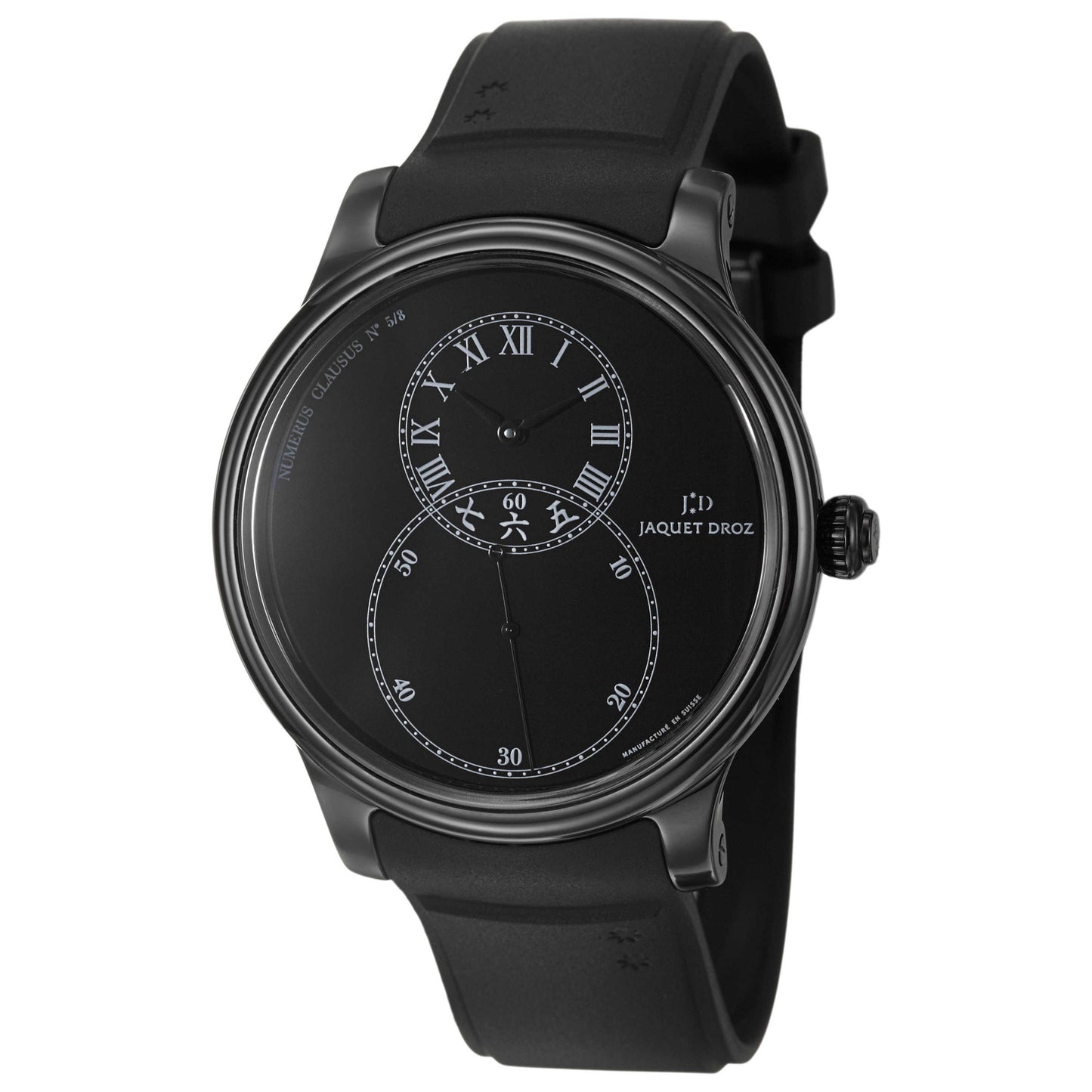 Front view of Jaquet Droz Legend Geneva Men's Automatic Watch J003035203