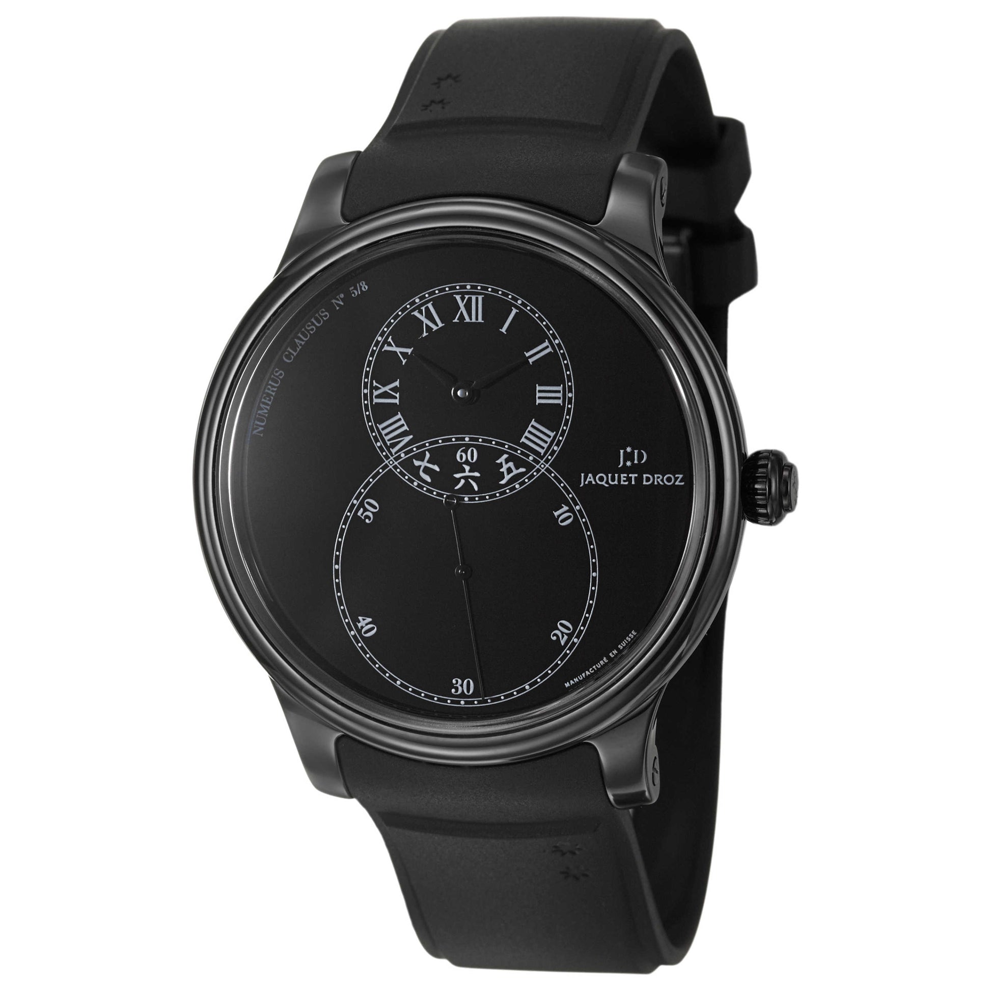 Front view of Jaquet Droz Legend Geneva Men's Automatic Watch J003035203