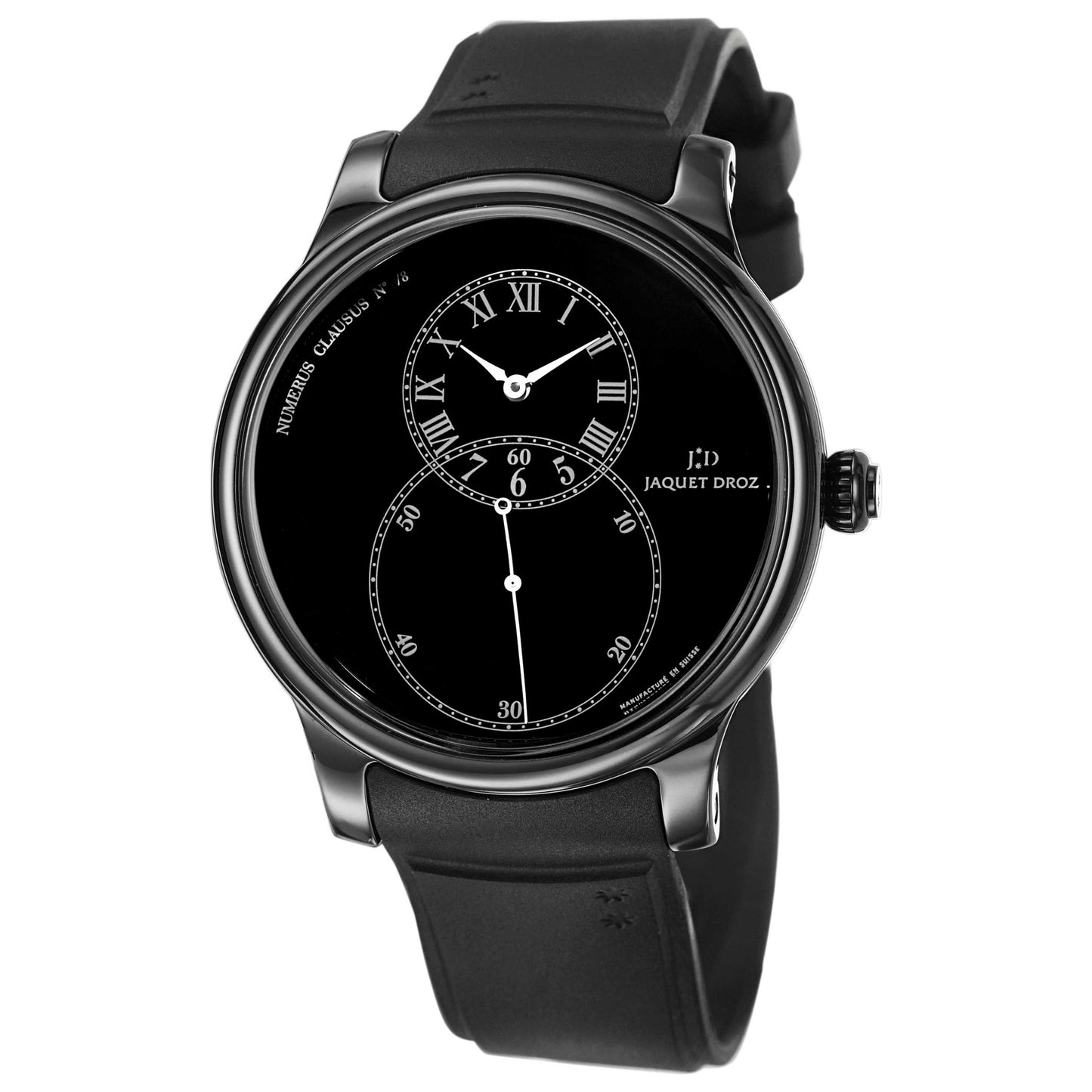 Front view of Jaquet Droz Legend Geneva Men's Automatic Watch J003035204