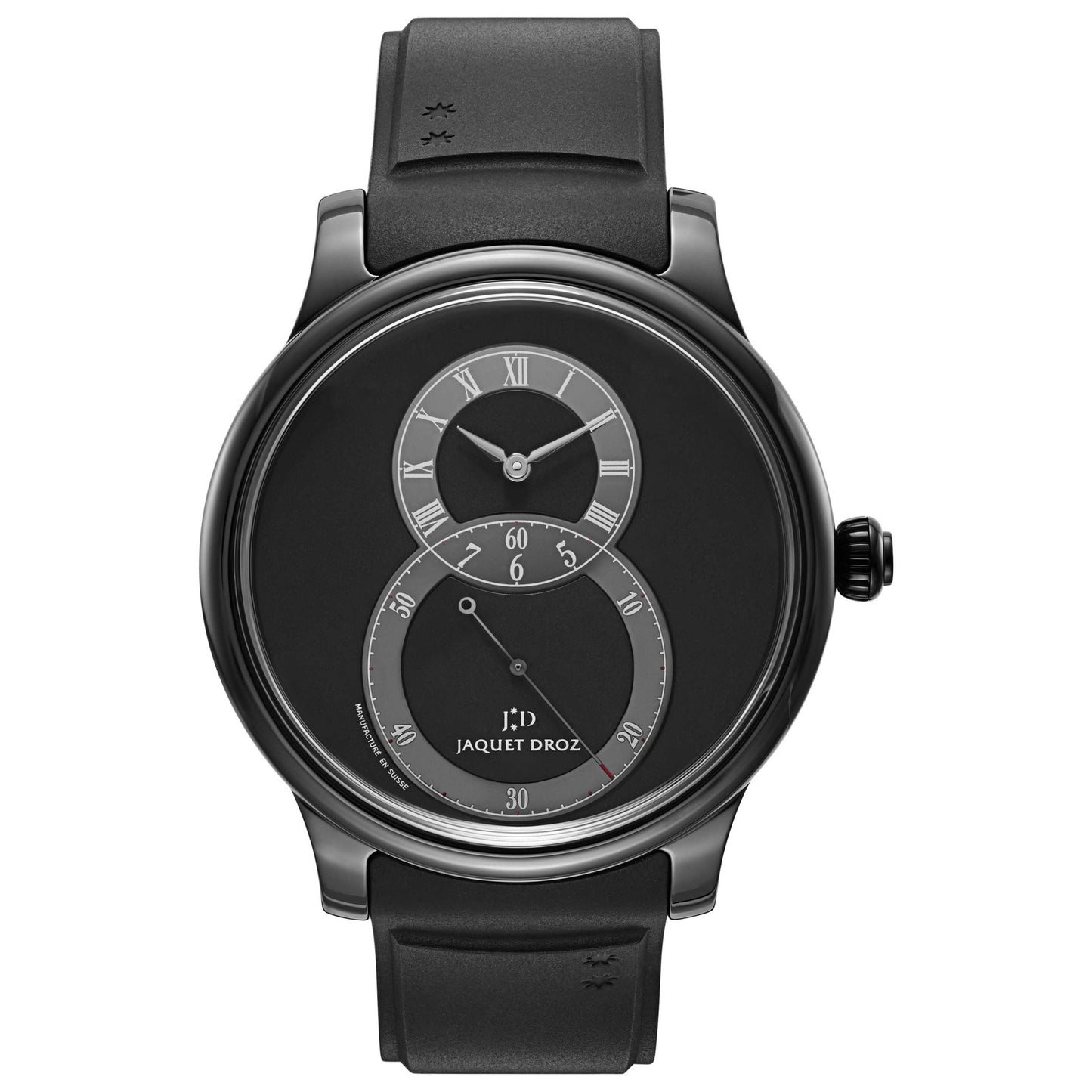 Front view of Jaquet Droz Grande Seconde Men's Automatic Watch J003035211