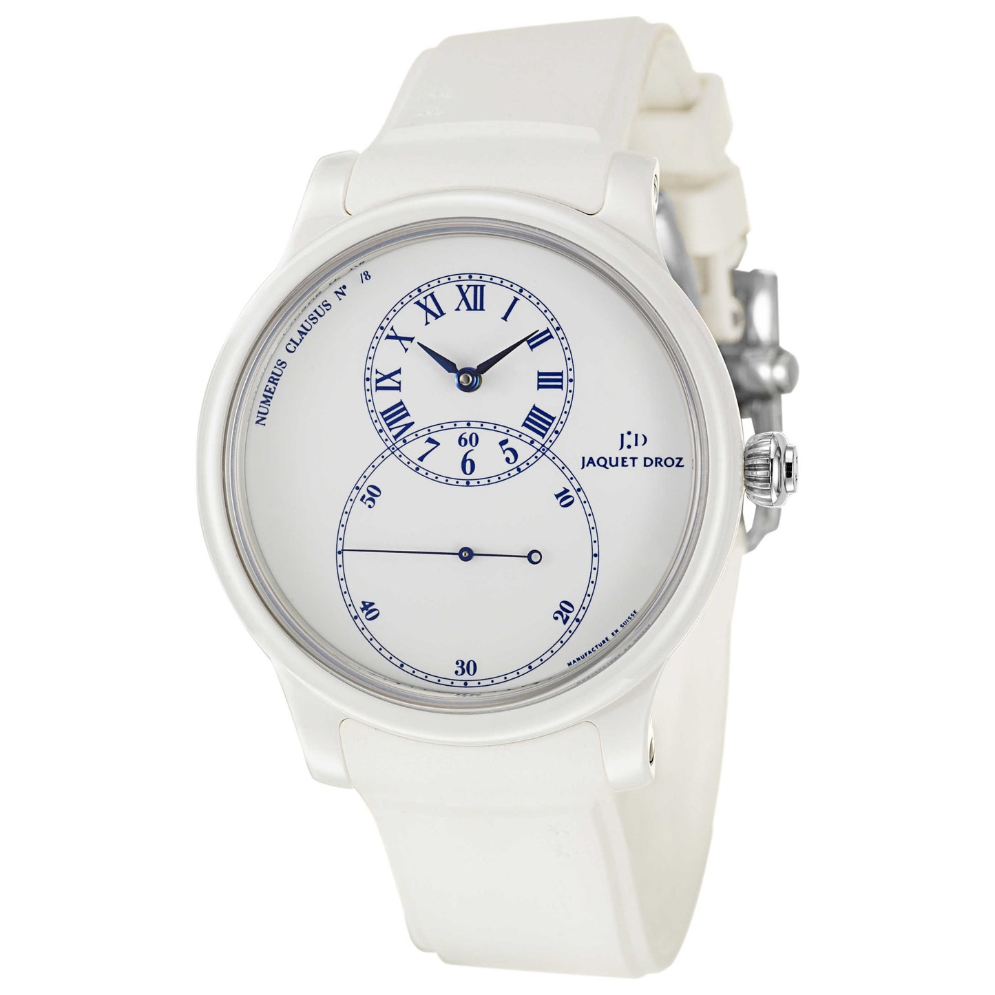 Front view of Jaquet Droz Legend Geneva Men's Automatic Watch J003036203