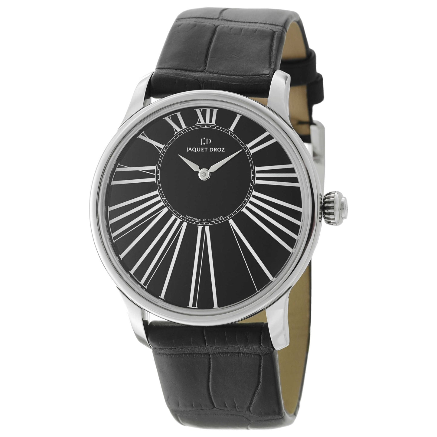 Front view of Jaquet Droz Elegance Paris Men's Automatic Watch J005020203