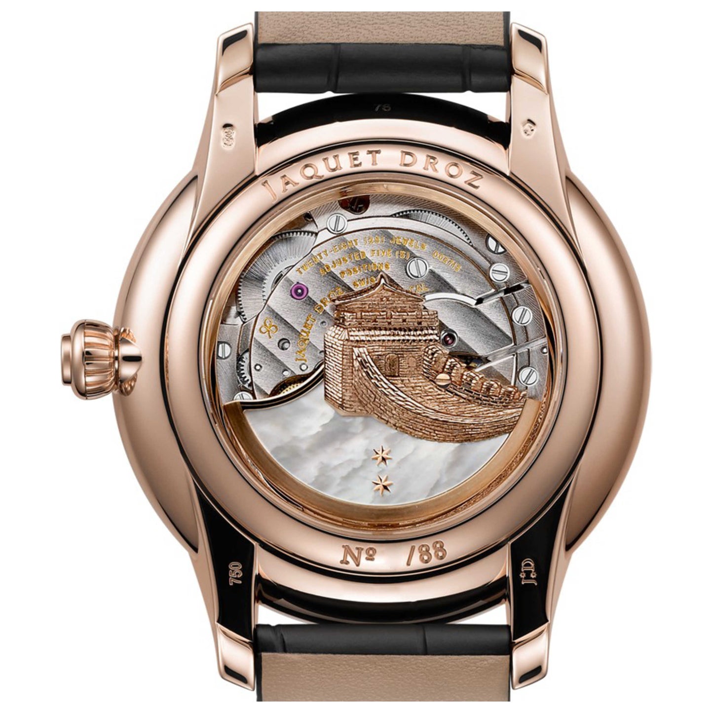 Jaquet Droz Les Ateliers d'Art Men's Automatic Watch J005023275 - Image #2