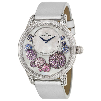 Front view of Jaquet Droz Petite Heure Women's Automatic Watch J005024538