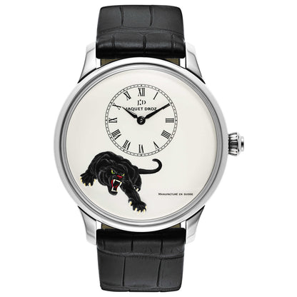Front view of Jaquet Droz Les Ateliers d'Art Men's Automatic Watch J005034234