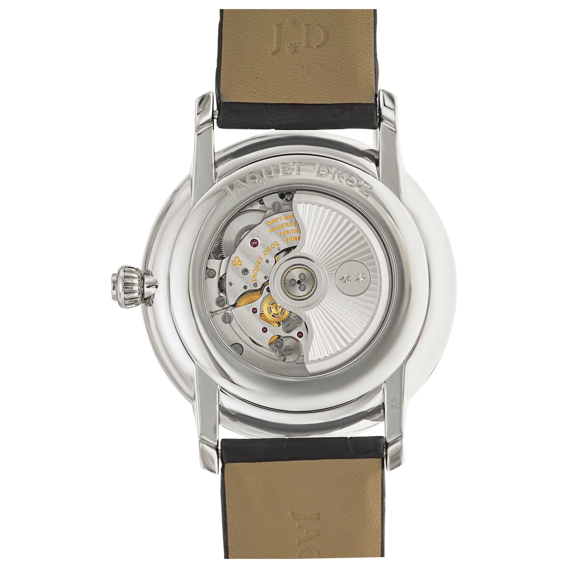 Back view of Jaquet Droz Grande Seconde Men's Automatic Watch J007030240