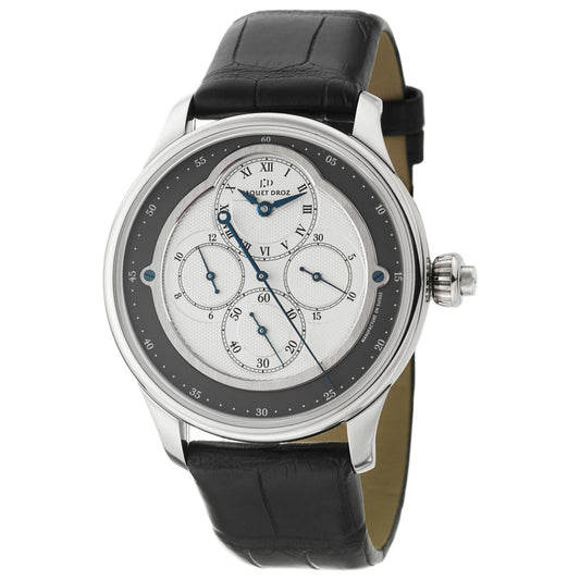 Front view of Jaquet Droz Complication La Chaux-De-Fonds Men's Automatic Watch J007634201