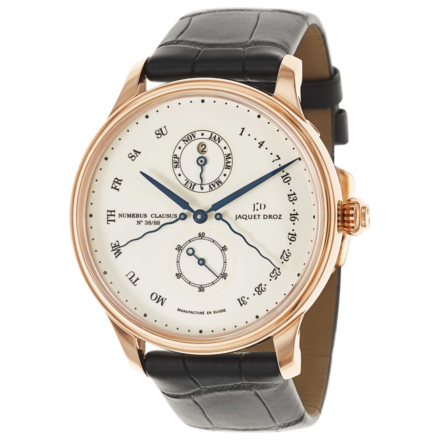 Front view of Jaquet Droz Astrale Men's Automatic Watch J008333201