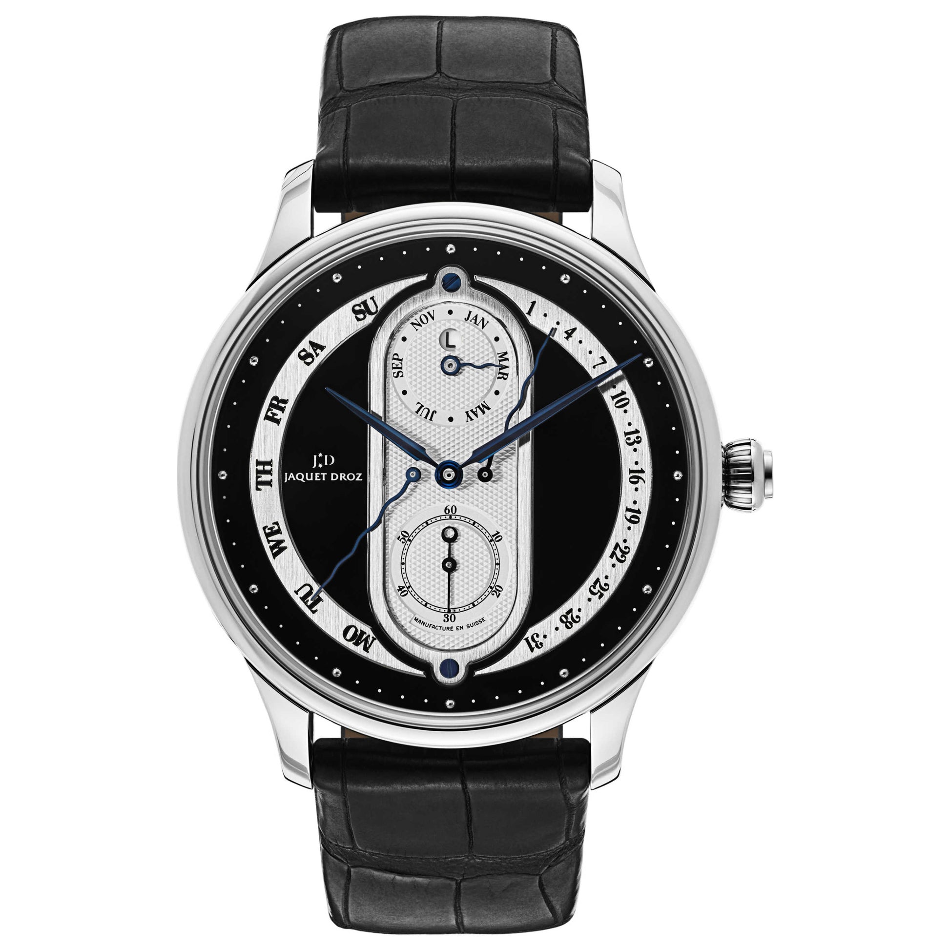 Front view of Jaquet Droz Astrale Men's Automatic Watch J008334203