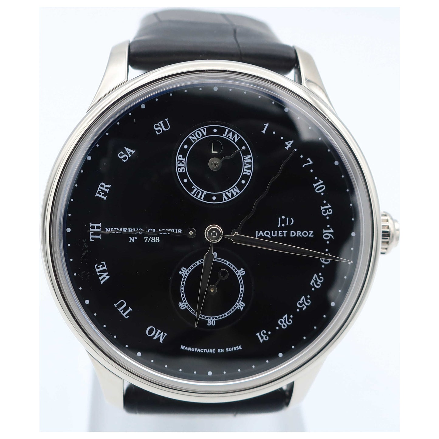 Front view of Jaquet Droz Astrale Men's Automatic Watch J008334210-SD