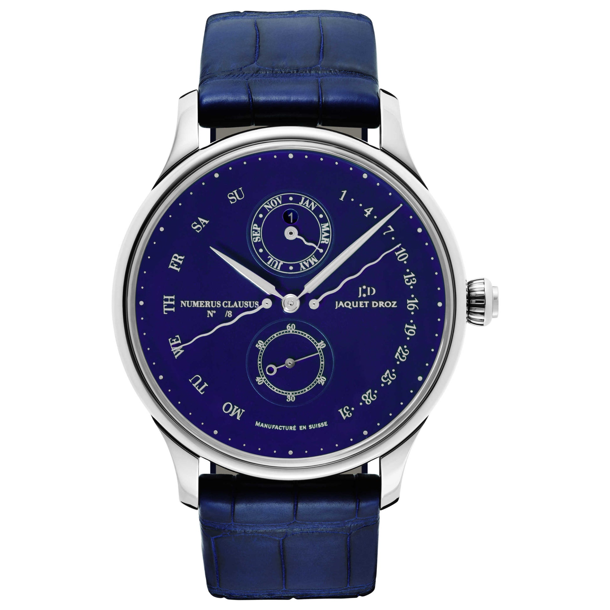 Front view of Jaquet Droz Astrale Men's Automatic Watch J008334215