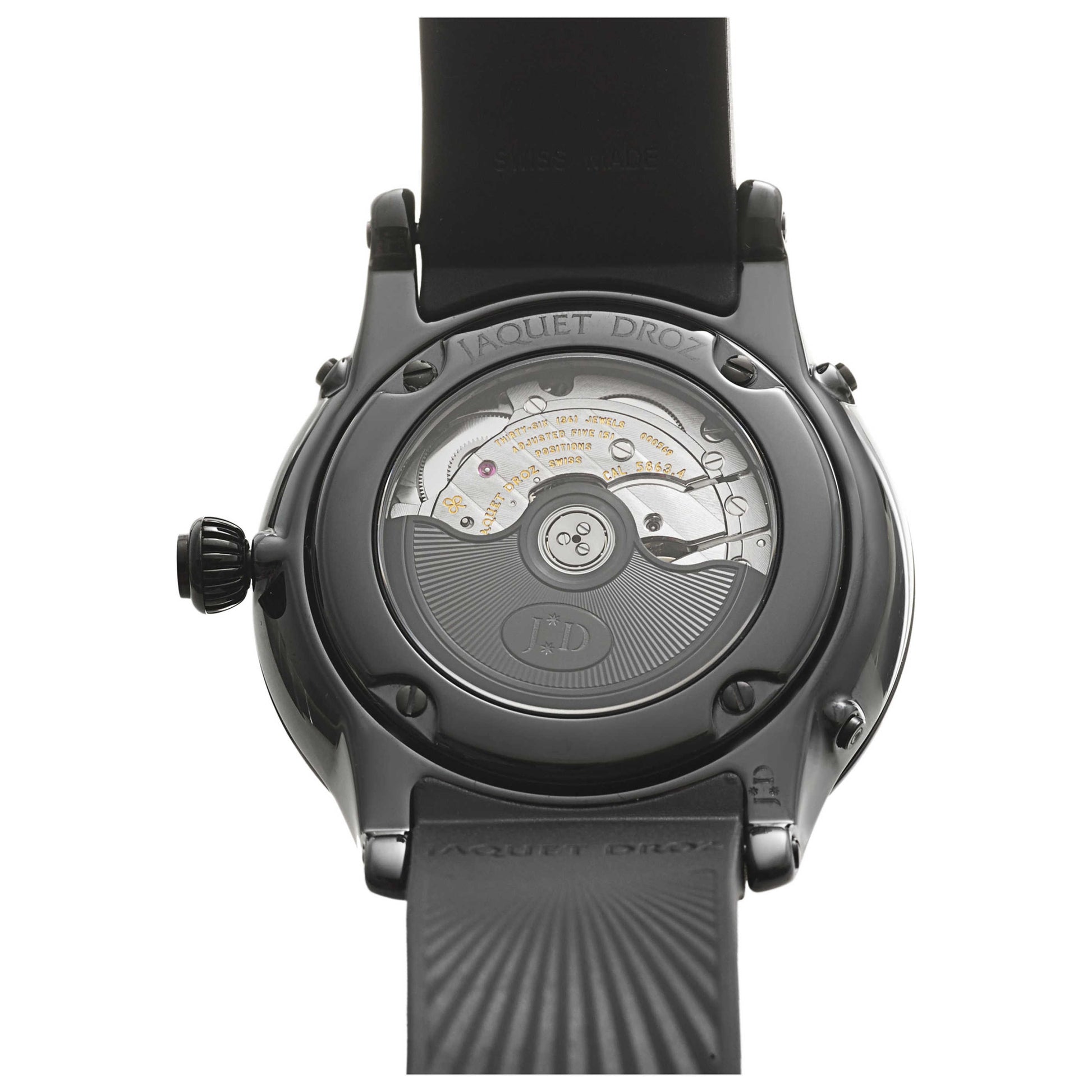 Back view of Jaquet Droz Astrale Men's Automatic Watch J008335401
