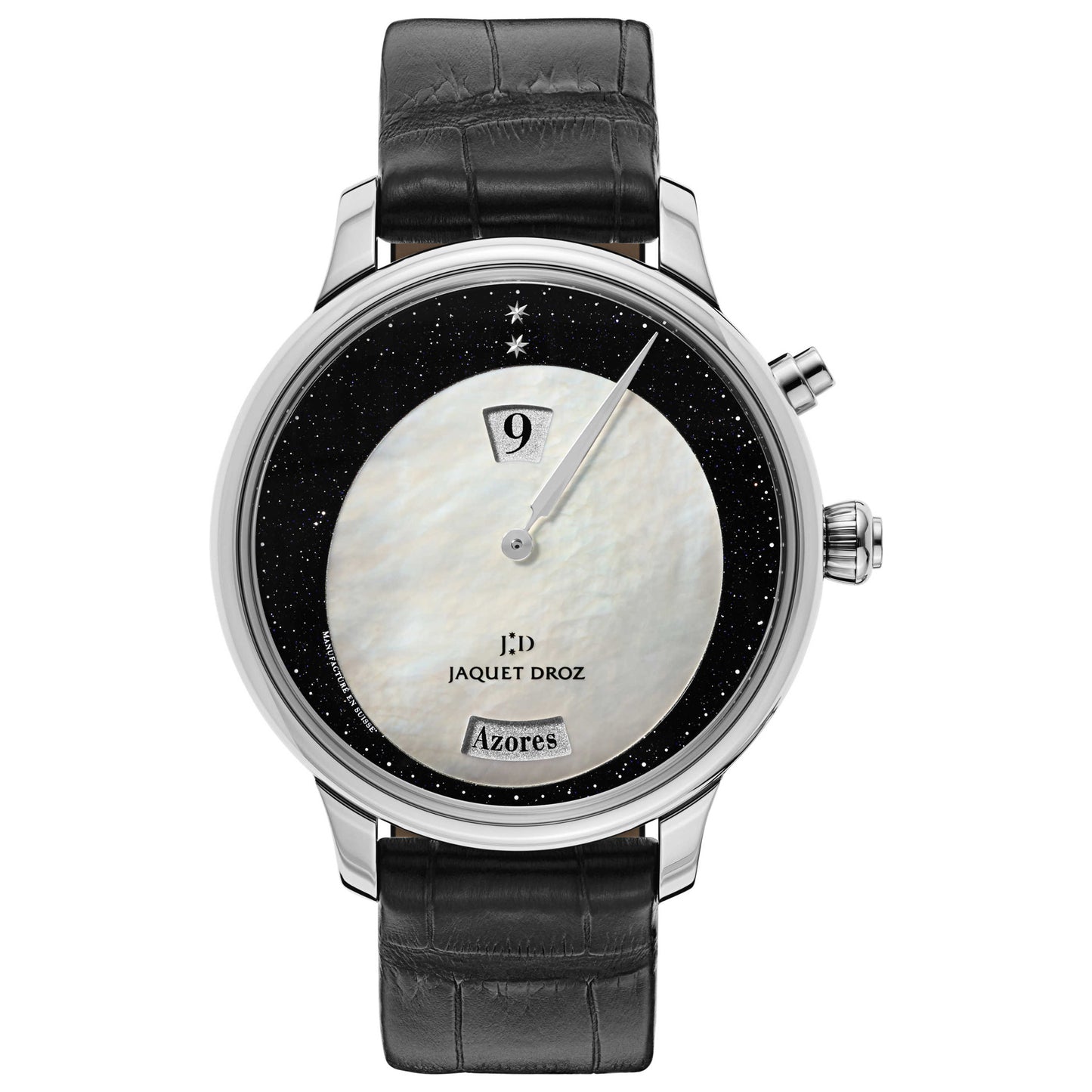 Front view of Jaquet Droz Majestic Beijing Men's Automatic Watch J010110270