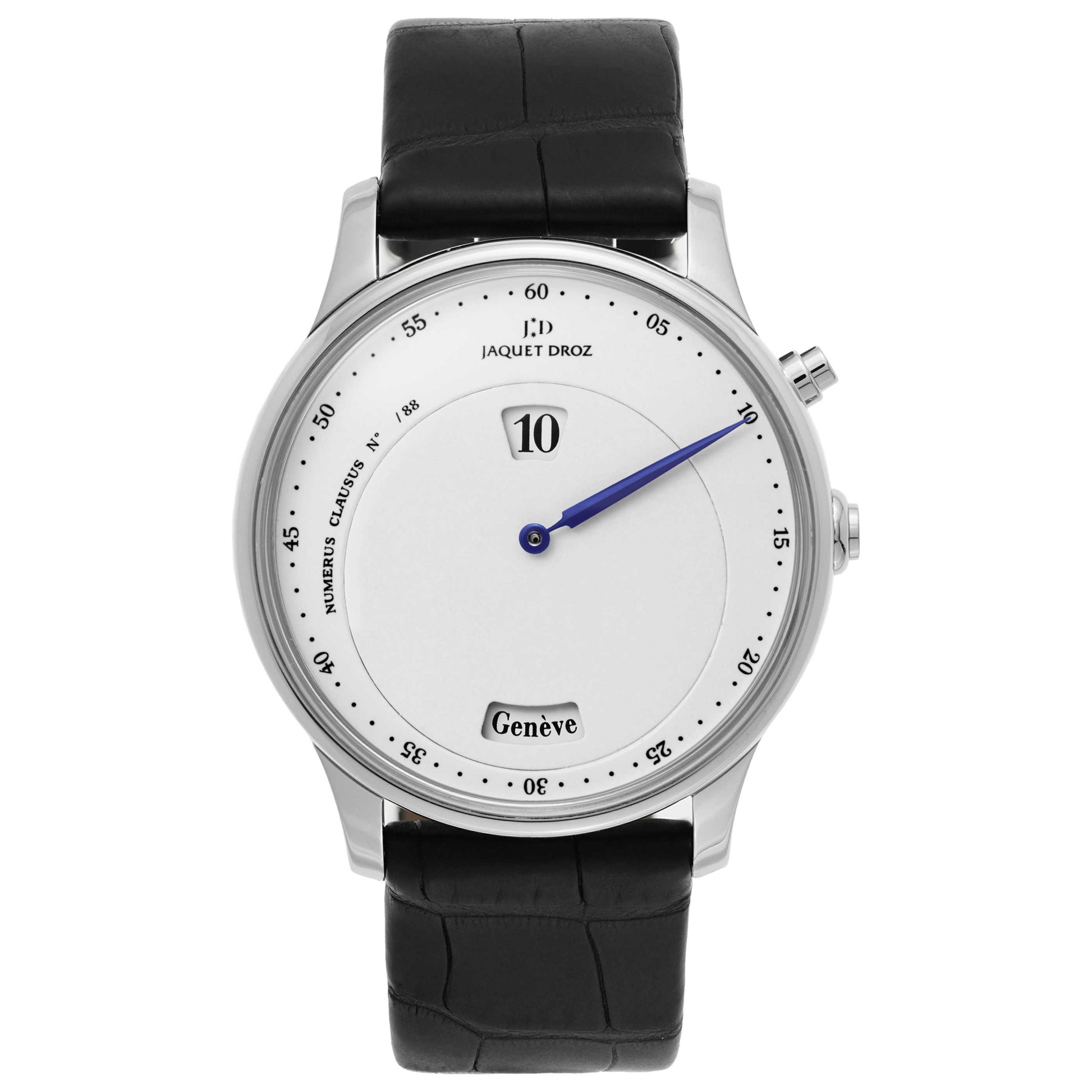 Front view of Jaquet Droz Majestic Beijing Men's Automatic Watch J010124202