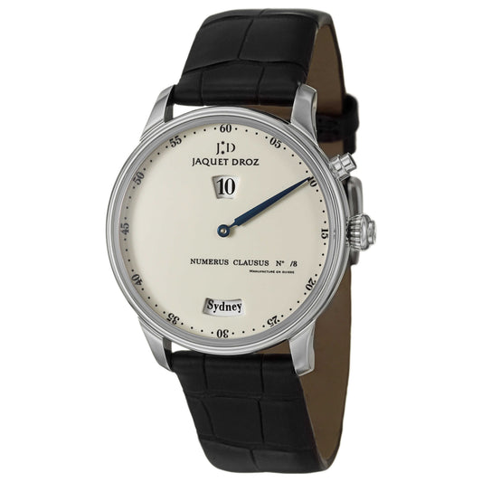 Front view of Jaquet Droz Majestic Beijing Men's Automatic Watch J010129202