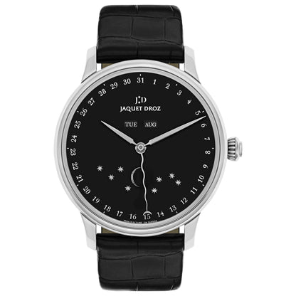 Front view of Jaquet Droz Astrale Men's Automatic Watch J012630270