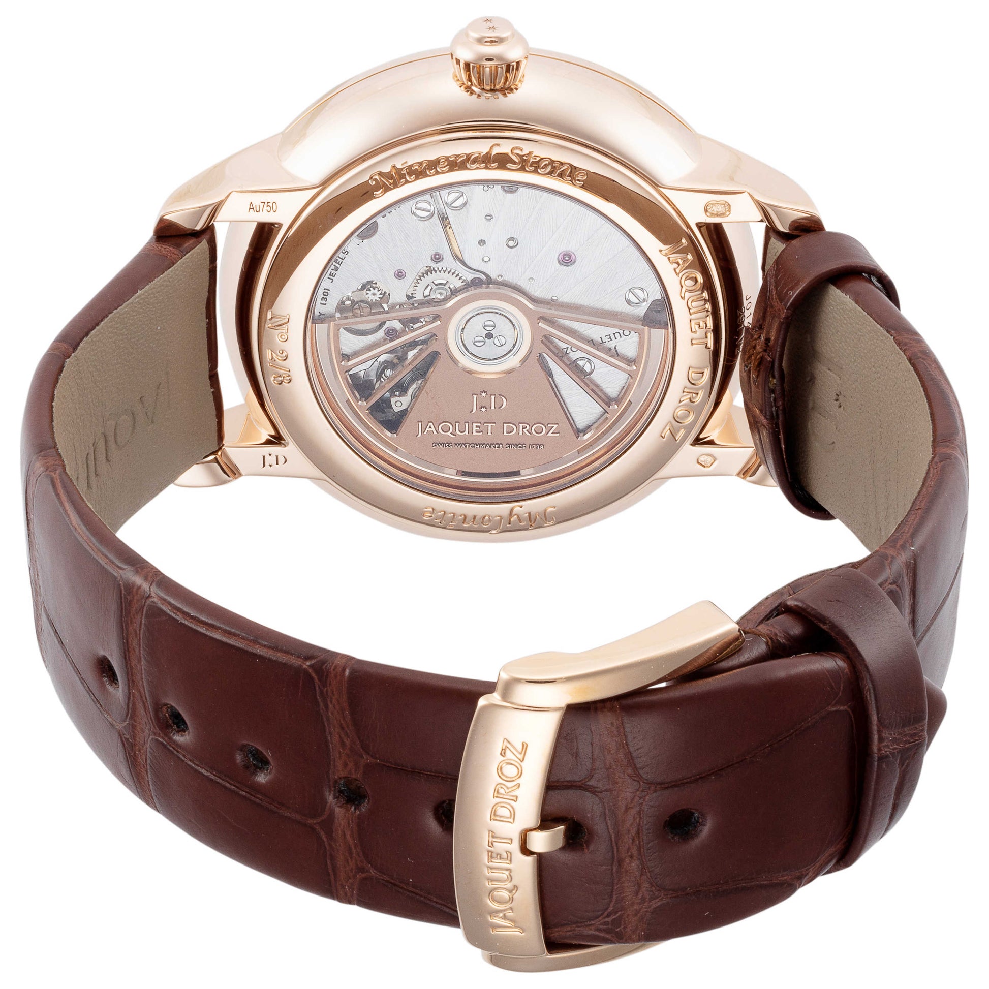 Back view of Jaquet Droz Grande Seconde Men's Automatic Watch J014013380