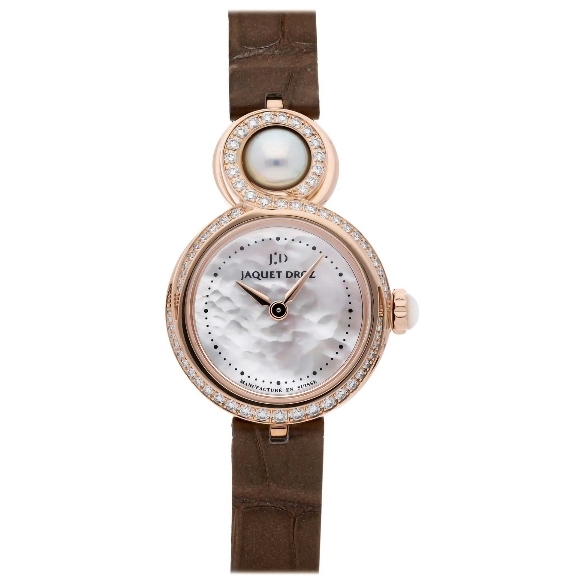 Front view of Jaquet Droz Lady 8 Petite Women's Automatic Watch J014603271