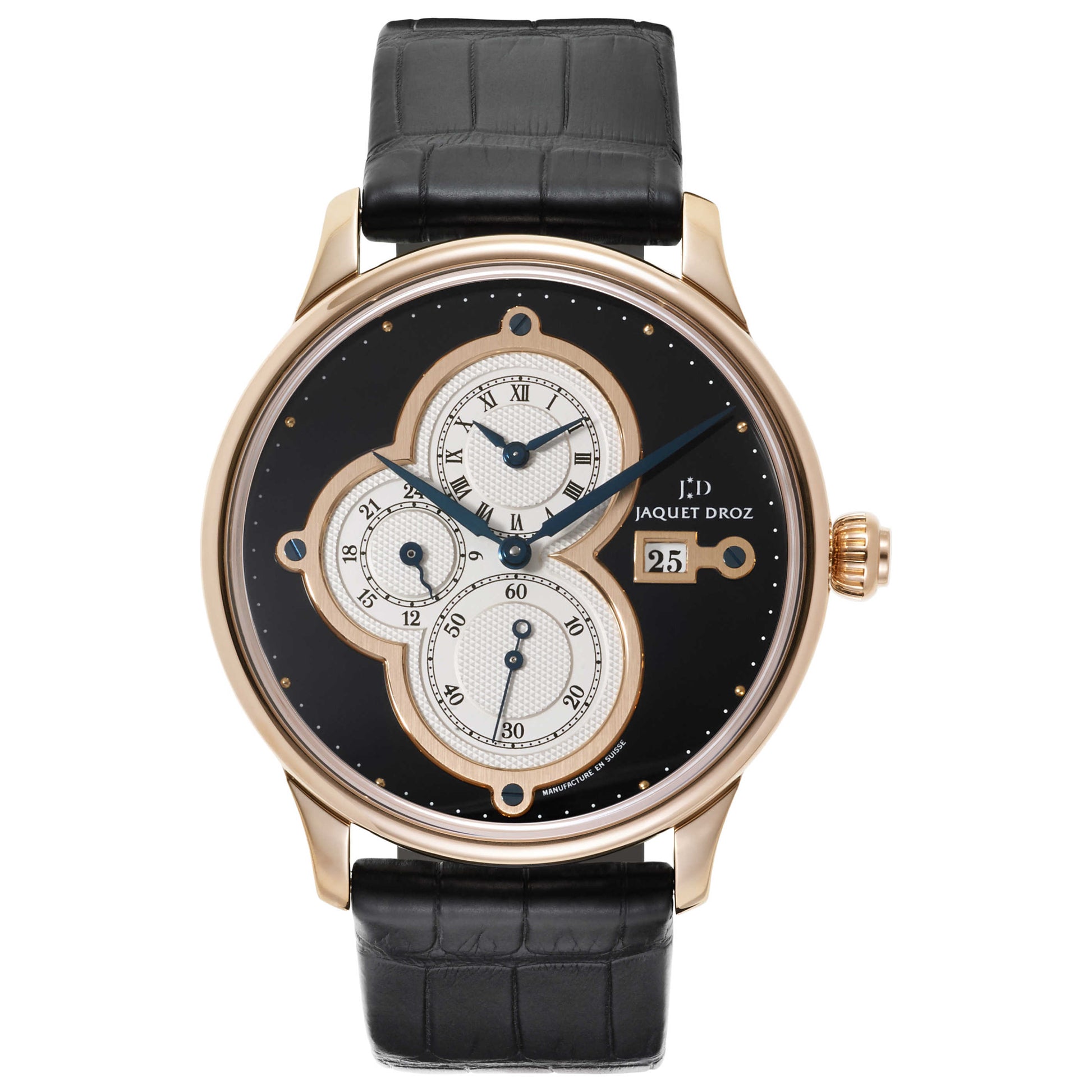 Front view of Jaquet Droz Astrale Men's Automatic Watch J015133203