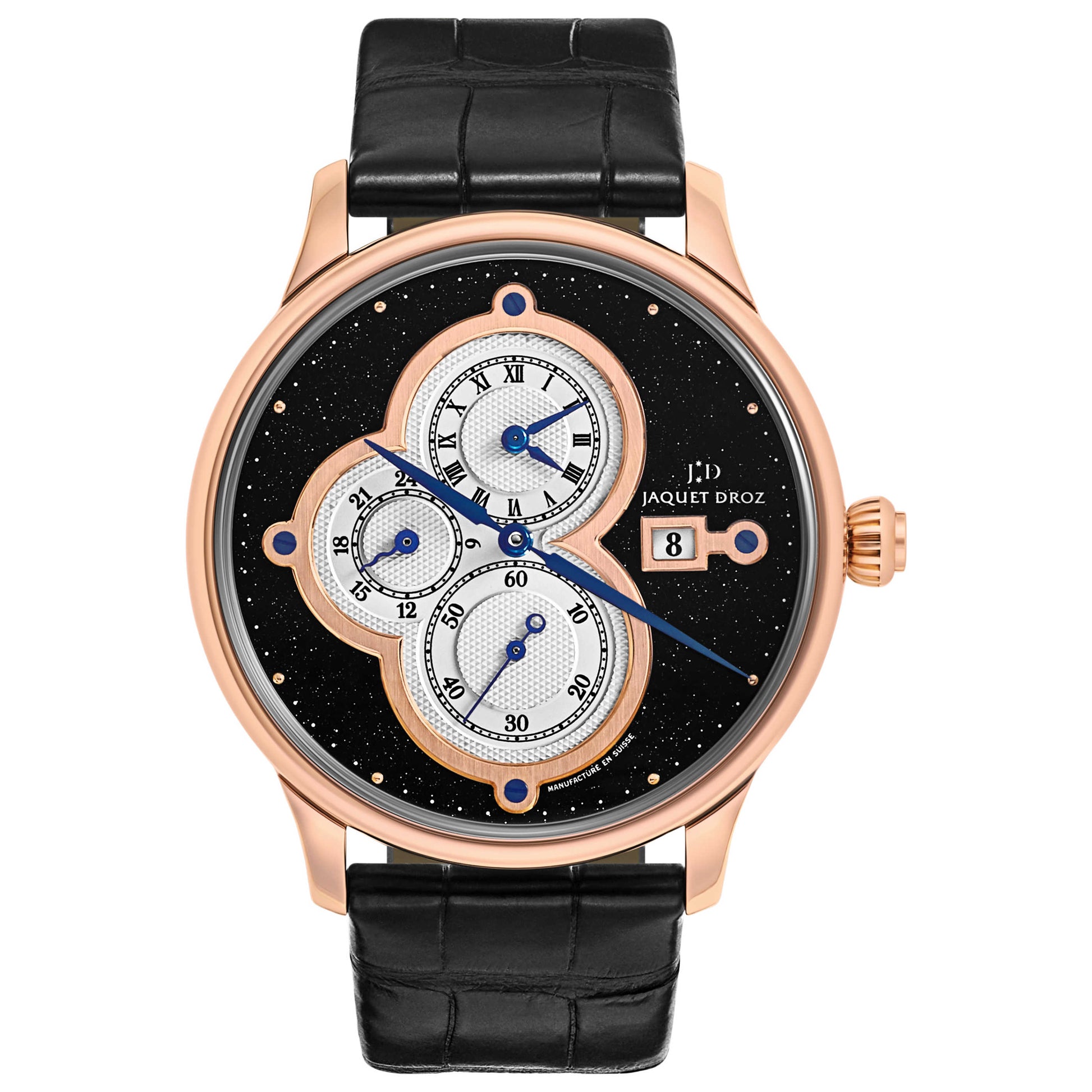 Front view of Jaquet Droz Astrale Men's Automatic Watch J015133204