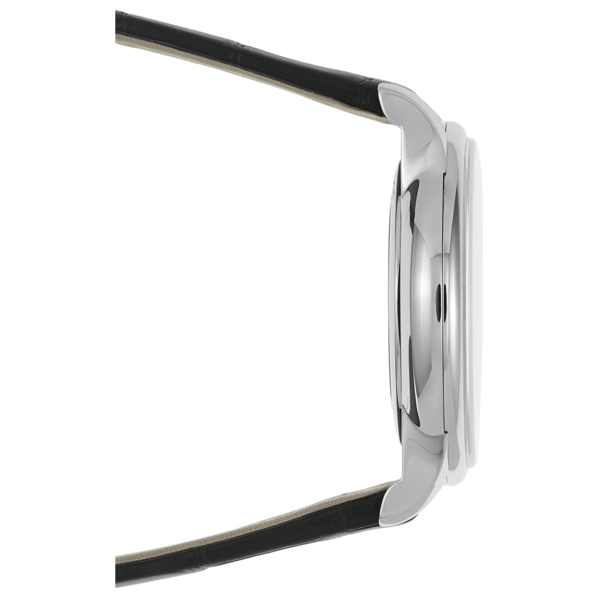 Left view of Jaquet Droz Grande Heure Minute Calendar Men's Automatic Watch J017530240
