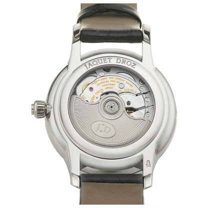 Back view of Jaquet Droz Elegance Paris Men's Automatic Watch J021010201