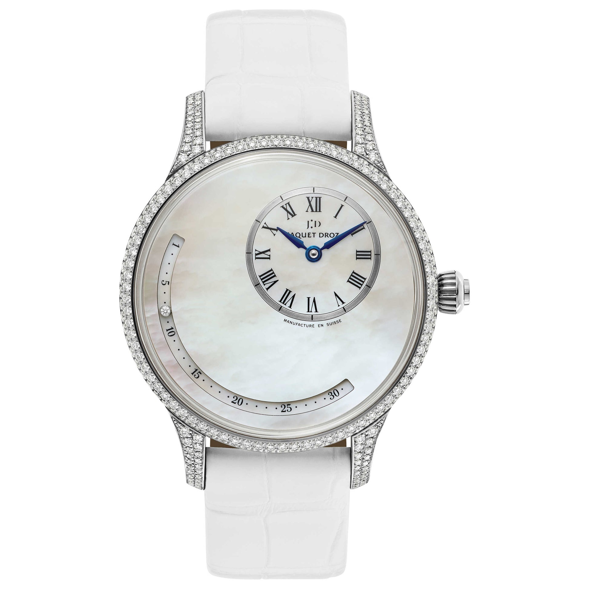 Front view of Jaquet Droz Elegance Paris Women's Automatic Watch J021014204