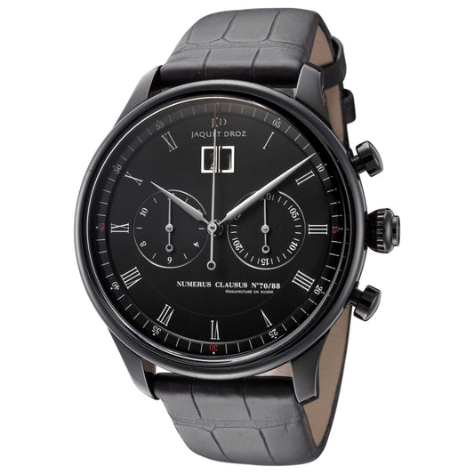 Front view of Jaquet Droz Astrale Chronograph Grande Date Men's Automatic Watch J024038201