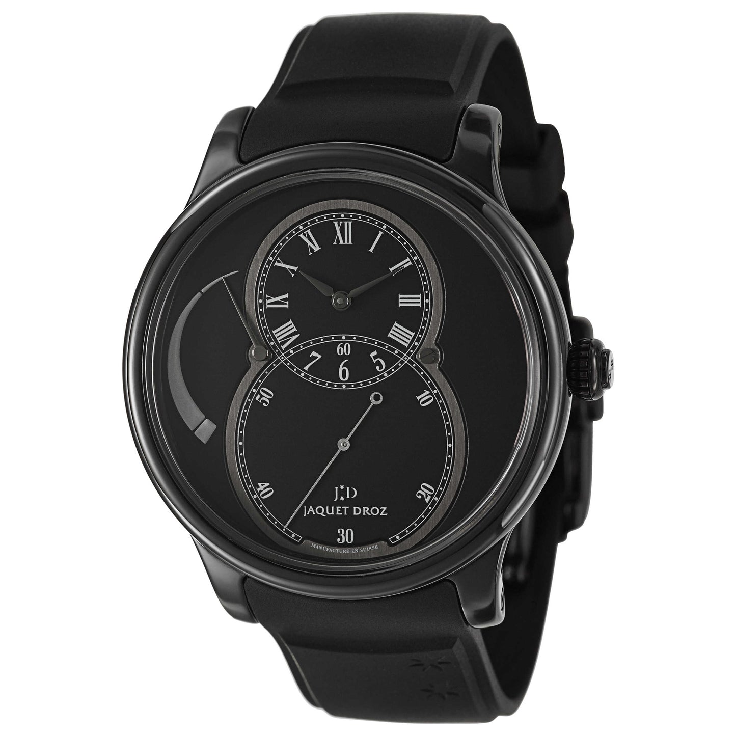 Front view of Jaquet Droz Legend Geneva Men's Automatic Watch J027035408