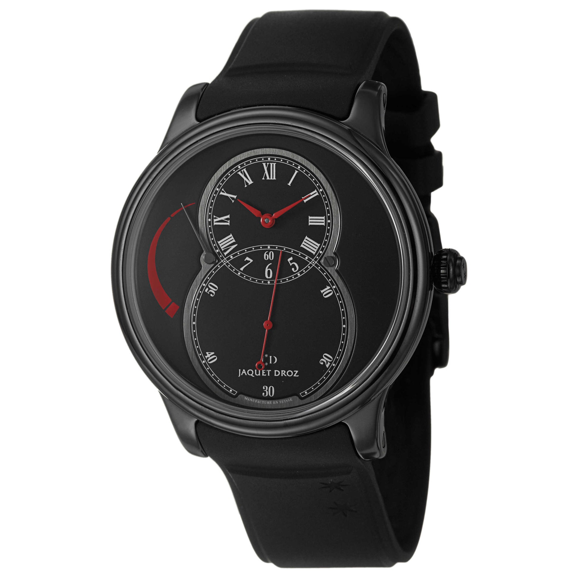 Front view of Jaquet Droz Legend Geneva Men's Automatic Watch J027035413